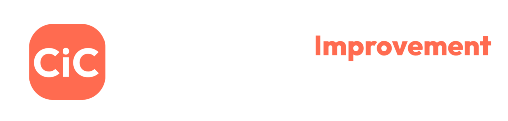 Conveyancing Improvement Collective Logo White and Coral