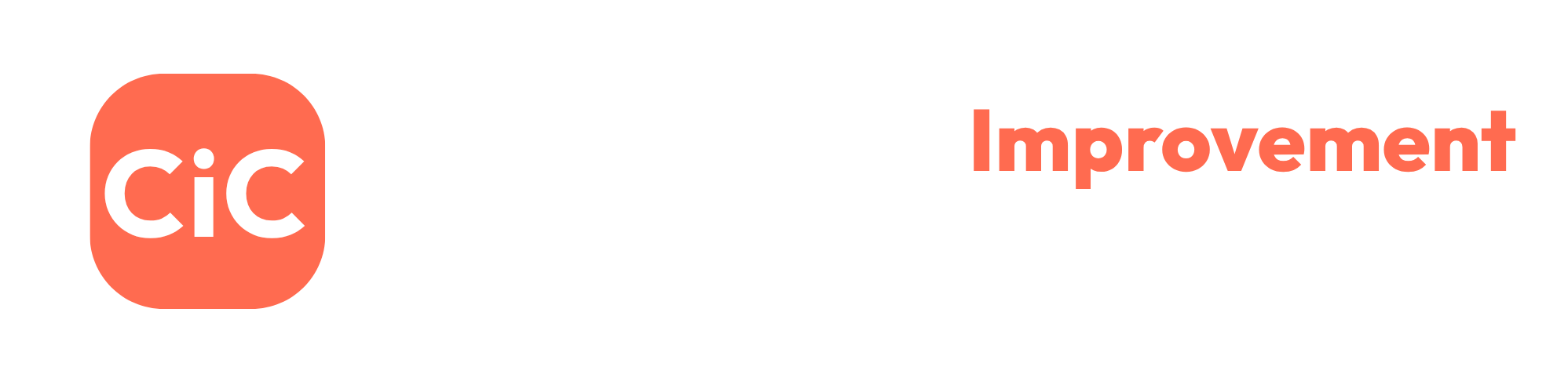 Conveyancing Improvement Collective Logo White and Coral